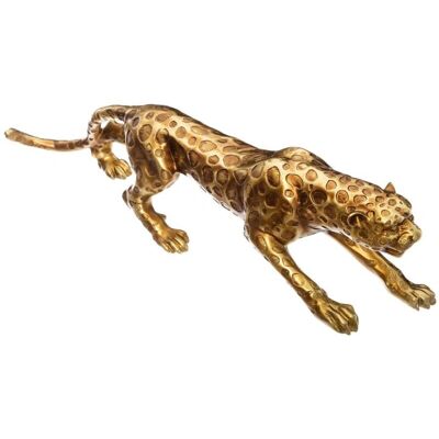 Feeric Lights & Christmas Leoparden-Gold - Dekorative Figur Feeric Lights & Christmas Leoparden-Gold - Dekorative Figur