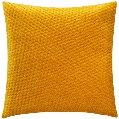 Coussin Velours Dolce Atmosphera - 40x40cm - Ocre - Coussins - Publicité Coussin Velours Dolce Atmosphera - 40x40cm - Ocre - Coussins - Publicité