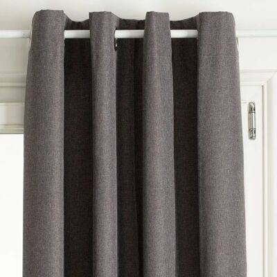 Cortina Total Blackout Atmosphera Gris Oscuro - Decoración Dormitorio Cortina Total Blackout Atmosphera Gris Oscuro - Decoración Dormitorio