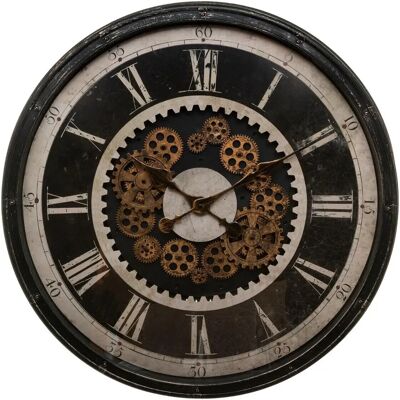 Atmosphera Wall Clock - 76cm Large, Vintage, Industrial Style Atmosphera Wall Clock - 76cm Large, Vintage, Industrial Style