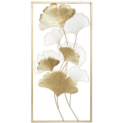 Arte de Pared Ginkgo Dorado de Atmosphera - Decoración Arte de Pared Ginkgo Dorado de Atmosphera - Decoración