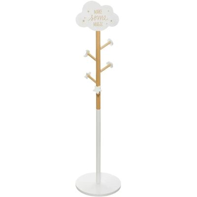 Barnskohängare med moln - Vit, 135,5cm Barnskohängare med moln - Vit, 135,5cm