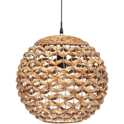 Lampada sospensione in giacinto d'acqua Atmosphera - 38cm - Stile boho/scandinavo Lampada sospensione in giacinto d'acqua Atmosphera - 38cm - Stile boho/scandinavo