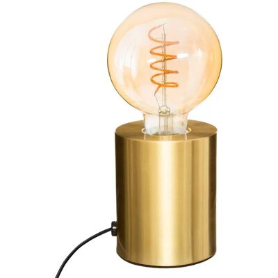 Lampe de Table Dorée Saba Atmosphera - Design Moderne Minimaliste - Publicité Lampe de Table Dorée Saba Atmosphera - Design Moderne Minimaliste - Publicité