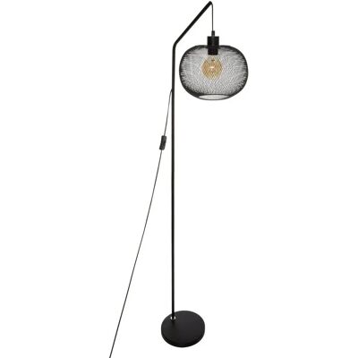 Lampa stojąca łukowa Atmosphera czarna - Nowoczesne oświetlenie metalowe - 158cm Lampa stojąca łukowa Atmosphera czarna - Nowoczesne oświetlenie metalowe - 158cm
