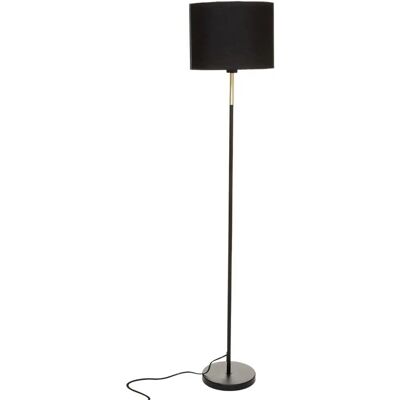 Lampadaire Atmosphera Jule - Noir et Doré - 151cm - Publicité Lampadaire Atmosphera Jule - Noir et Doré - 151cm - Publicité