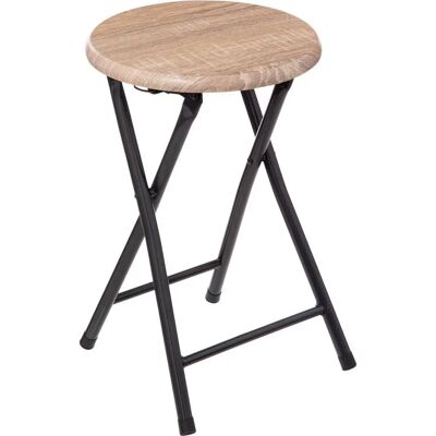 FIVE - Tabouret Pliant en Bois - Cuisine et Rangement FIVE - Tabouret Pliant en Bois - Cuisine et Rangement