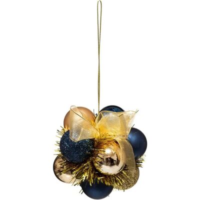 Feeric Lights & Christmas - Weihnachtsblume - Blau und Gold Dekoration Feeric Lights & Christmas - Weihnachtsblume - Blau und Gold Dekoration