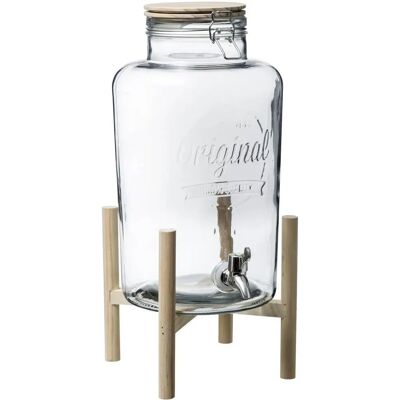 Secret de Gourmet Getränkeautomat mit Ständer - 8L Glasbehälter Secret de Gourmet Getränkeautomat mit Ständer - 8L Glasbehälter