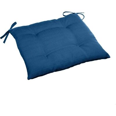 Coussin de Chaise Indigo Bleu 40x40 - Extérieur - Publicité Coussin de Chaise Indigo Bleu 40x40 - Extérieur - Publicité