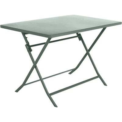 Mesa de jardín plegable Greensboro - Verde oliva - 4 plazas Mesa de jardín plegable Greensboro - Verde oliva - 4 plazas