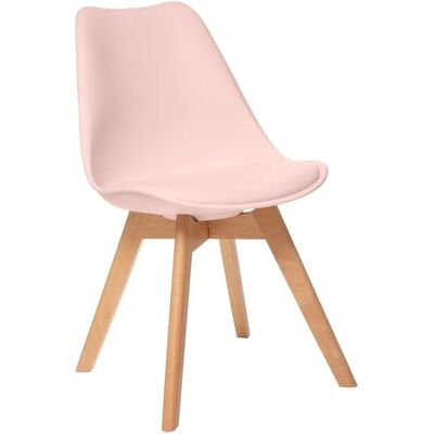 Chaise Baya Rose Atmosphera - Siège de salle à manger moderne - Publicité Chaise Baya Rose Atmosphera - Siège de salle à manger moderne - Publicité