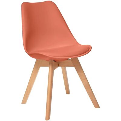 Sedia Baya Atmosphera - Stile Nordico, Gambe in Legno, Sedia Moderna Sedia Baya Atmosphera - Stile Nordico, Gambe in Legno, Sedia Moderna