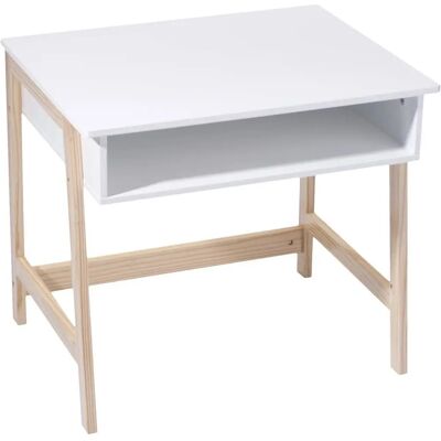 Desk Enfant Atmosphera Blanc - 58cm - Publicité Desk Enfant Atmosphera Blanc - 58cm - Publicité