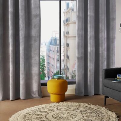 Atmosphera 146202L Rideau - Gris foncé, 140x260cm - Rideau - Publicité Atmosphera 146202L Rideau - Gris foncé, 140x260cm - Rideau - Publicité