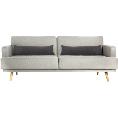 ATMOSPHERA Canapé convertible gris clair - 3 places - Publicité ATMOSPHERA Canapé convertible gris clair - 3 places - Publicité