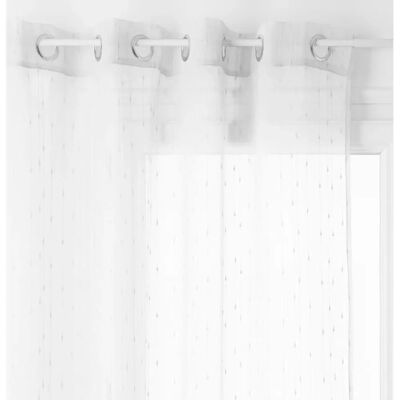 Rideau Atmosphera 146271Z Blanc - Draperie - Publicité Rideau Atmosphera 146271Z Blanc - Draperie - Publicité