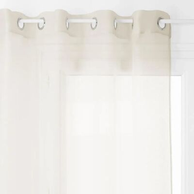 Rideau Beige Moly Atmosphera - Filtre Lumière, 135x240cm - Publicité Rideau Beige Moly Atmosphera - Filtre Lumière, 135x240cm - Publicité