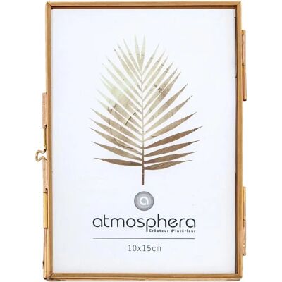 Atmosphera Gold Metallrahmen 10x15cm - Elegante Wanddekoration Atmosphera Gold Metallrahmen 10x15cm - Elegante Wanddekoration