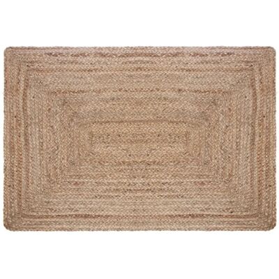 Atmosphera 146293C Teppich - Natürliche Jute Textur - 60x90cm - Wohndekor Atmosphera 146293C Teppich - Natürliche Jute Textur - 60x90cm - Wohndekor