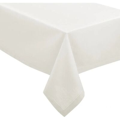 Atmosphera Modell 146340Z Weiß Baumwoll-Chambray Tischdecke - Tischdecke Atmosphera Modell 146340Z Weiß Baumwoll-Chambray Tischdecke - Tischdecke