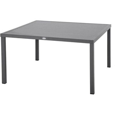 Hespéride Gartentisch Quadrat - 8 Plätze - Aluminium, UV-beständig Hespéride Gartentisch Quadrat - 8 Plätze - Aluminium, UV-beständig