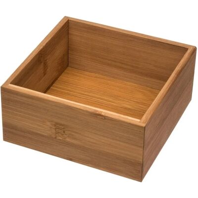 5five Bambus Organizer 15x15cm - Moderne opbevaringsløsning 5five Bambus Organizer 15x15cm - Moderne opbevaringsløsning
