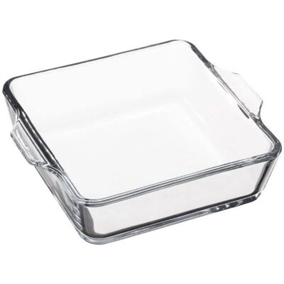 Secret de Gourmet Kristall transparente quadratische Servierplatte - Servierbrett Secret de Gourmet Kristall transparente quadratische Servierplatte - Servierbrett