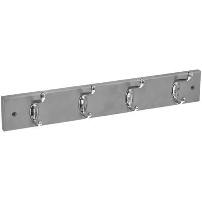 Perchero de Madera con 4 Ganchos Metálicos - Accesorio para Entrada Perchero de Madera con 4 Ganchos Metálicos - Accesorio para Entrada