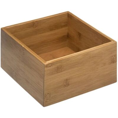 Organizzatore di bambù FiveFive - 18x18cm, Quadrato, Resistente Organizzatore di bambù FiveFive - 18x18cm, Quadrato, Resistente