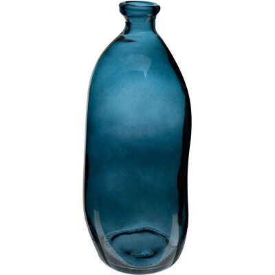 Wazon Atmosphera Błękitna Burza z Recyklingowanego Szkła - 51cm Wazon Atmosphera Błękitna Burza z Recyklingowanego Szkła - 51cm