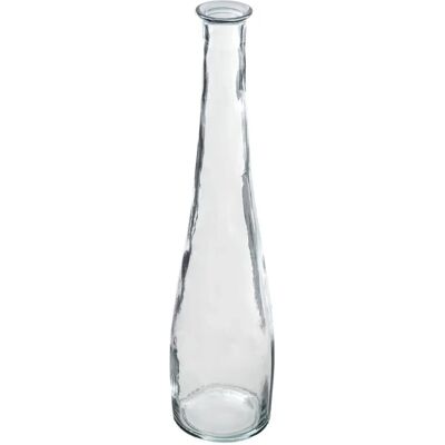 Atmosphera Glasvase Lang, Recycling, Transparent - Vase Atmosphera Glasvase Lang, Recycling, Transparent - Vase