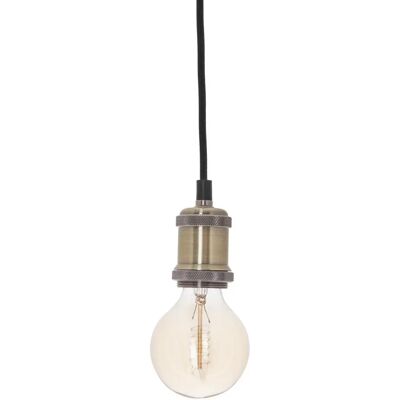 ATMOSPHERA Złota lampa wisząca - 5x7cm Nowoczesna dekoracja metalowa ATMOSPHERA Złota lampa wisząca - 5x7cm Nowoczesna dekoracja metalowa
