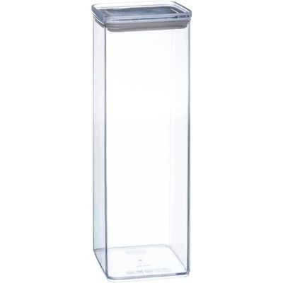 5FIVE Weißer quadratischer Lebensmittelbehälter - 2L Hermetische Aufbewahrungsbox 5FIVE Weißer quadratischer Lebensmittelbehälter - 2L Hermetische Aufbewahrungsbox