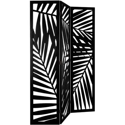 Paravent pliable noir Atmosphera - Diviseur de pièce - Publicité Paravent pliable noir Atmosphera - Diviseur de pièce - Publicité