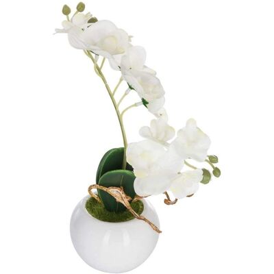 Orchidea Artificiale ATMOSPHERA - 25cm - Decorazione Realistica Orchidea Artificiale ATMOSPHERA - 25cm - Decorazione Realistica