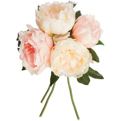 Plante artificielle Atmosphera 110348A - Bouquet de pivoines, rose, 30cm, décoration intérieure - Publicité Plante artificielle Atmosphera 110348A - Bouquet de pivoines, rose, 30cm, décoration intérieure - Publicité