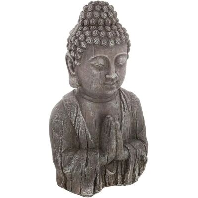 Atmosphera H49 Buddha effet bois - Statue décorative intérieure - Publicité Atmosphera H49 Buddha effet bois - Statue décorative intérieure - Publicité