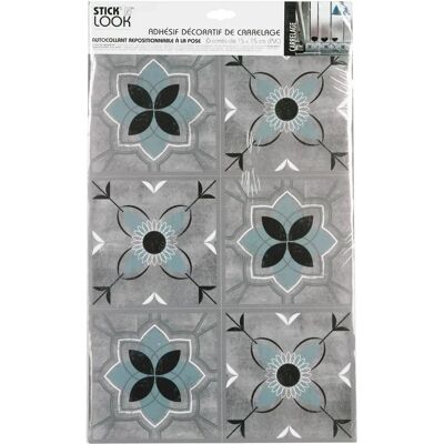 ATMOSPHERA Zement-Effekt Vinylfliesenaufkleber - 30x45cm ATMOSPHERA Zement-Effekt Vinylfliesenaufkleber - 30x45cm