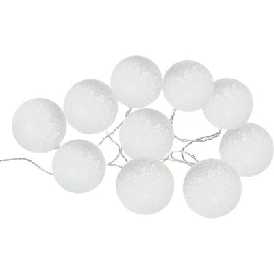 ATMOSPHERA Luci Solari con 10 Sfere Colorate - Decorazione Esterna ATMOSPHERA Luci Solari con 10 Sfere Colorate - Decorazione Esterna