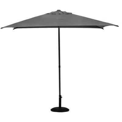 Parasole carré Soya gris Hespéride - Parasol - Publicité Parasole carré Soya gris Hespéride - Parasol - Publicité