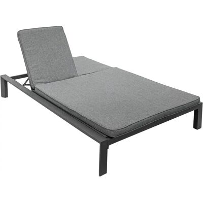 Cama Doble de Piscina Hespéride - Antracita / Grafito - Mobiliario de piscina Cama Doble de Piscina Hespéride - Antracita / Grafito - Mobiliario de piscina