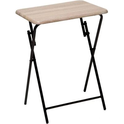 5FIVE Klapptisch - Holzoptik - 48x38x66cm 5FIVE Klapptisch - Holzoptik - 48x38x66cm