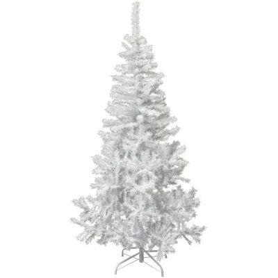Árbol de Navidad Blanco Elegante - 180cm, Opciones de tamaño Árbol de Navidad Blanco Elegante - 180cm, Opciones de tamaño