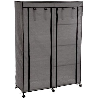 5five Simply Smart - Armadio Tessile Grigio 120x168 cm - Armadio 5five Simply Smart - Armadio Tessile Grigio 120x168 cm - Armadio