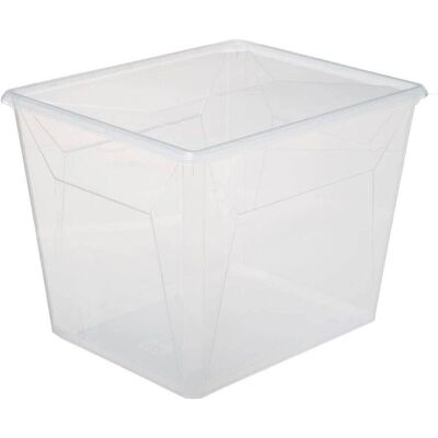 Modèle 5FIVE - Boîte de rangement transparente - 30L - Publicité Modèle 5FIVE - Boîte de rangement transparente - 30L - Publicité