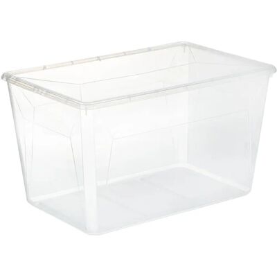 5FIVE Aufbewahrungsbox - Transparent - 80L - Plastikbehälter 5FIVE Aufbewahrungsbox - Transparent - 80L - Plastikbehälter