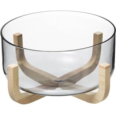Secret de Gourmet ARHA Glazen Slakom - 24cm Secret de Gourmet ARHA Glazen Slakom - 24cm