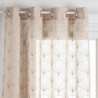ATMOSPHERA Modello Mia Tenda Floreale Beige - Tenda ATMOSPHERA Modello Mia Tenda Floreale Beige - Tenda