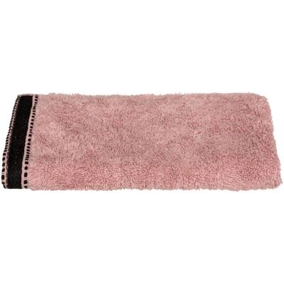 Atmosphera Joia Gästehandtuch - Baumwolle, Rosa, Geknöpfte Bordüre - 50x30cm Atmosphera Joia Gästehandtuch - Baumwolle, Rosa, Geknöpfte Bordüre - 50x30cm